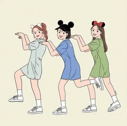 Avatar 3 người ba người bố cục ba điểm tạo gắn kết.