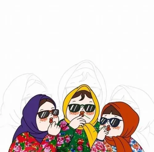 Avatar lầy ba người nét mặt đồng đều hậu kỳ nhẹ.