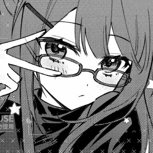 Ảnh avatar nữ trắng đen phong cách nghệ thuật ánh nhìn sâu