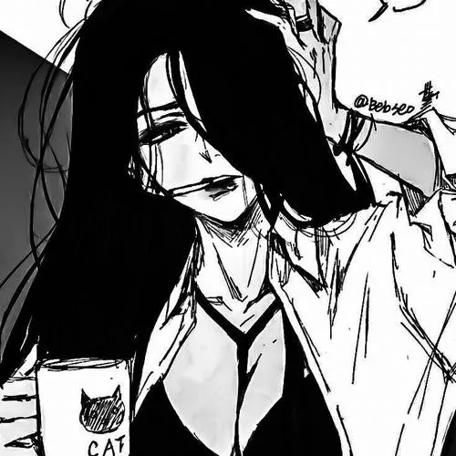 115 Avatar Anime Đen Trắng cả nam/nữ từ mờ ảo huyền bí tới phát sáng diệu kỳ