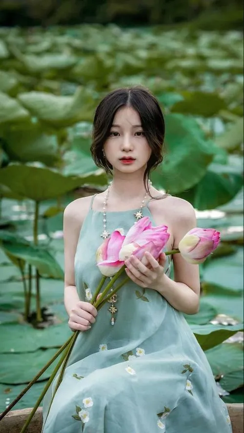 Ảnh hoa sen có bóng đổ tạo chiều sâu nghệ thuật.