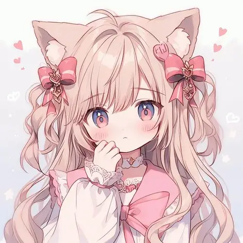 Avatar phong cách anime fantasy sử dụng màu tóc phi thực nổi bật