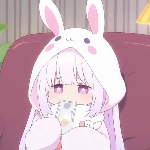 Hình đại diện anime gothic dùng màu tóc phi thực tối