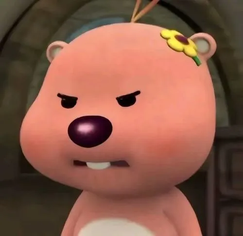 Avatar dễ thương Loopy phong thái ngơ ngác vui vẻ.