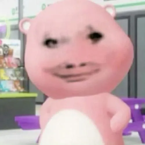 Ảnh avatar ngầu Loopy mặt đứng hình nhìn rất hài.