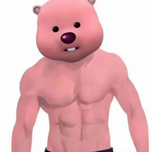 Ảnh avatar Loopy phong cách hoạt hình đơn giản.