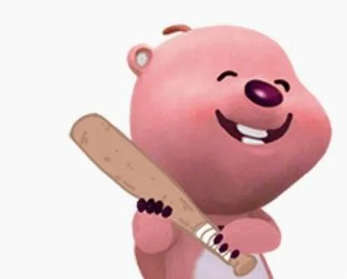 Ảnh profile Loopy ánh mắt ngây ngô tạo cảm giác hài.