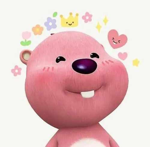 Ảnh avatar Loopy gương mặt bình thản quá mức hài hước.