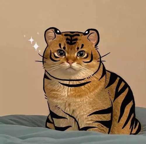 Avatar mèo meme có chi tiết ghép phi lý rất viral