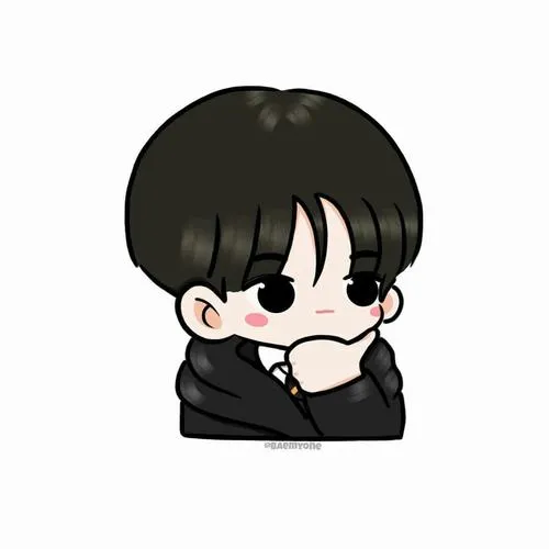 Hình đại diện nam áo thun gọn gàng sáng màu