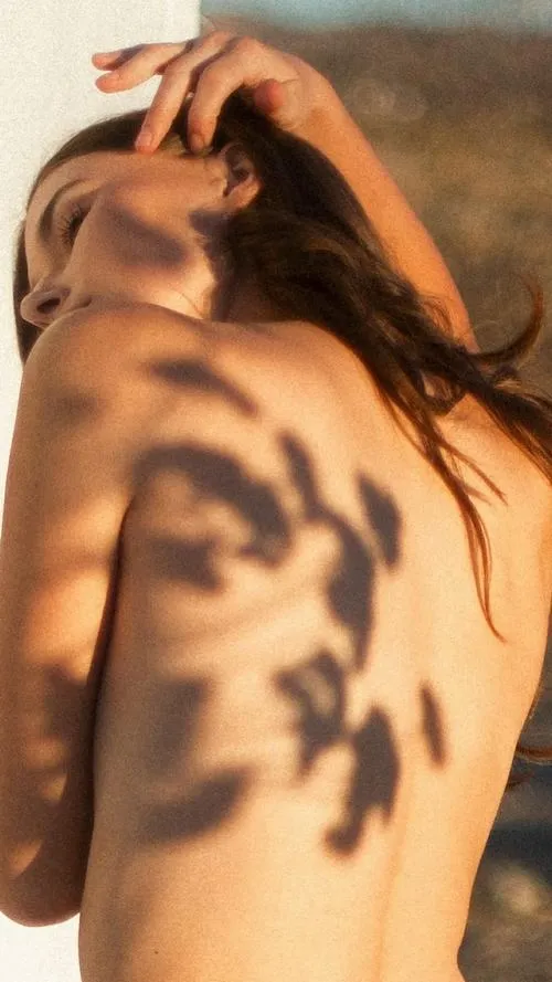 Tranh hình thể cổ điển đặt tường làm nền lặng.