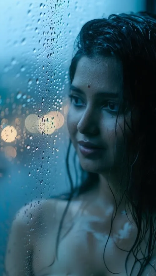 Tranh nude tinh tế khai không gian tĩnh bền.