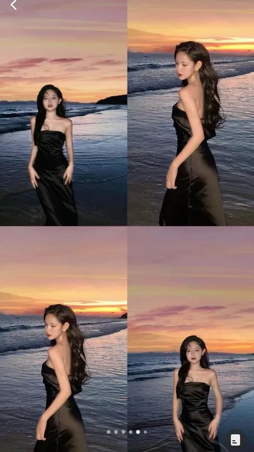 Ảnh biển cảm xúc với bãi cát trống tạo khoảng trống sâu.