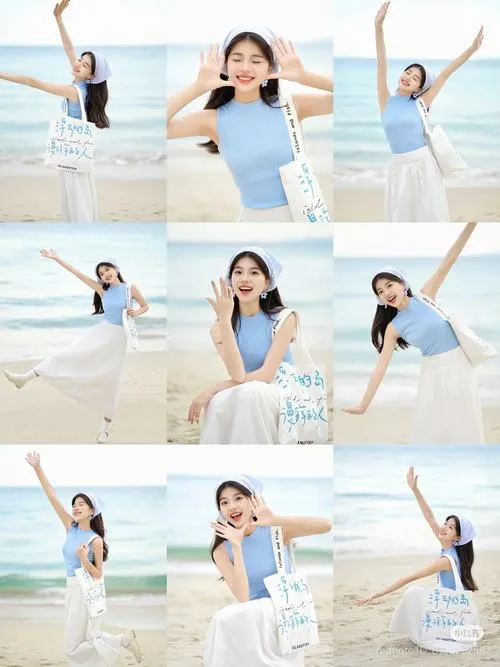 Tạo dáng con người hòa vào biển với ánh sáng tự nhiên.