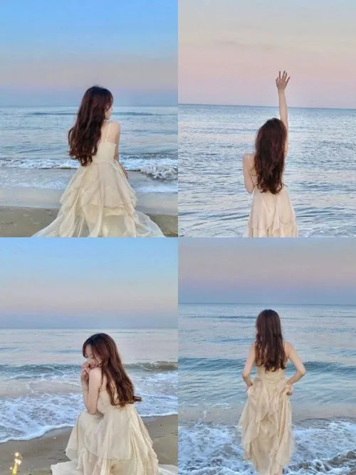 Chụp biển nghệ thuật chọn bố cục tối giản tránh du lịch biển.