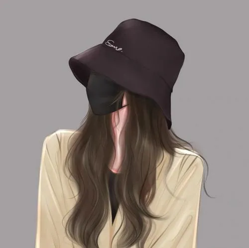 Avatar anime girl che mặt tạo cảm giác ít nói nhưng rất chất