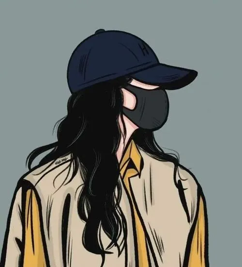 Avatar che mặt anime mang vibe lạnh và ánh sáng lạnh