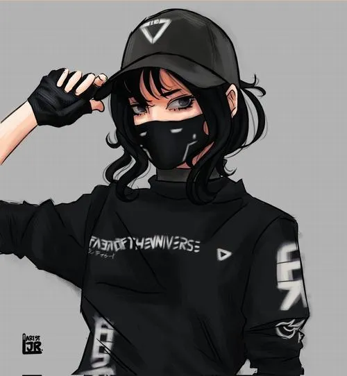 Ảnh đại diện anime lạnh giữ không lộ cảm xúc rõ đầy bí ẩn