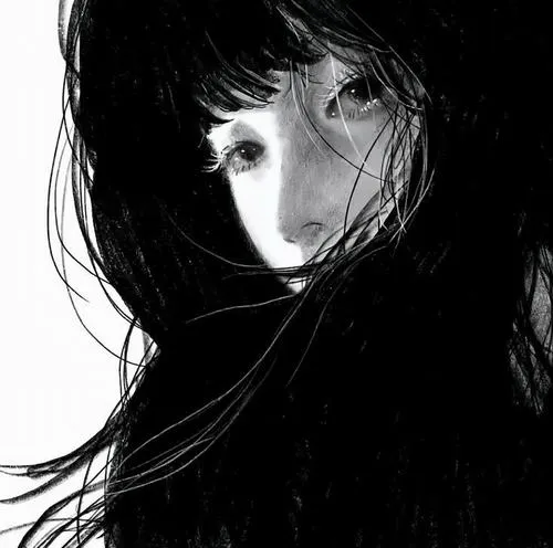 Gương mặt cận cảnh phản chiếu trạng thái nội tâm buồn