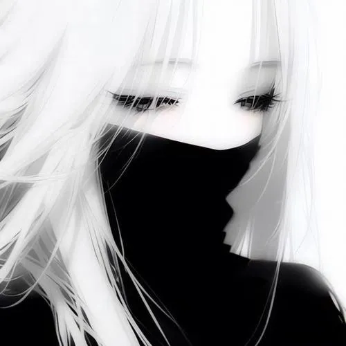 Hình avatar cute nữ mang vibe lạnh lùng hiện đại