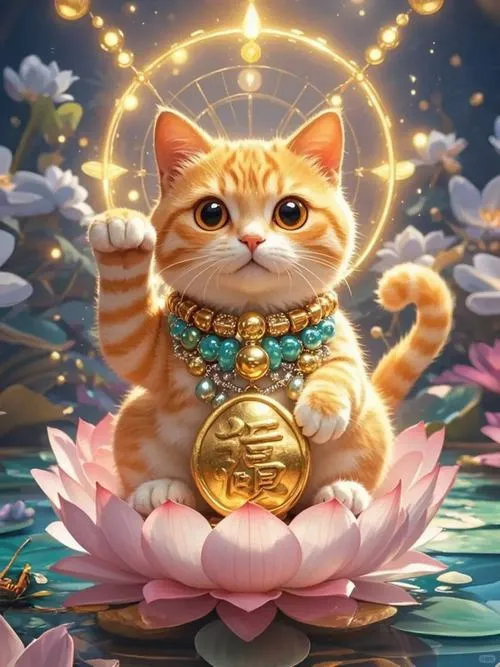 Avatar mèo thần tài và cách tạo thiện cảm trên mạng xã hội