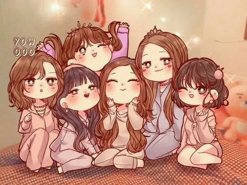 Ảnh nhóm cố định nhấn bố cục tổng thể khoảng cách đứng cân đối