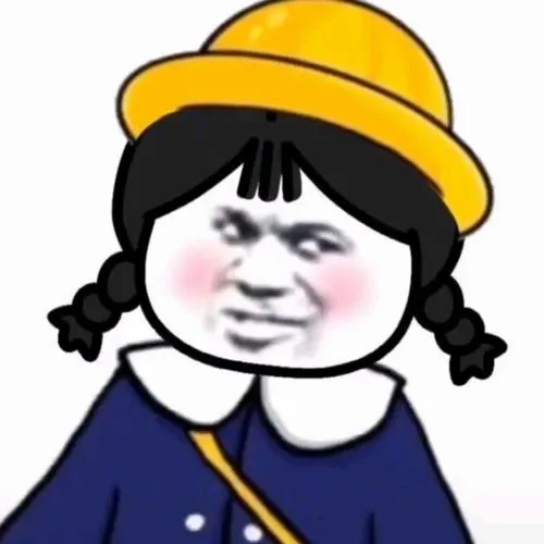 Ảnh avatar cô gái đơ có chủ đích nhân vật hoạt hình nữ