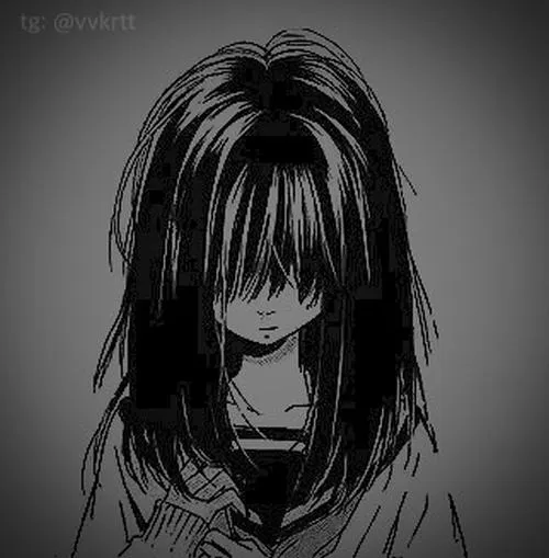 Nét vẽ mảnh bóng đổ tông xám trầm mờ