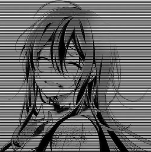 Hội họa cảm xúc đơn sắc gương mặt ánh nhìn lạnh nhưng dịu