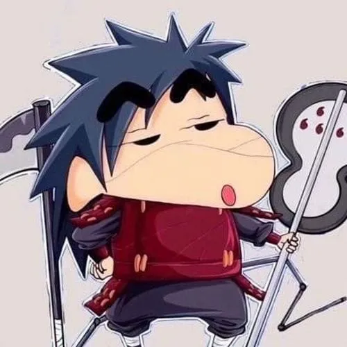 Ảnh avatar ngầu Shin thiểu năng mặt Shin vô tri gây cười