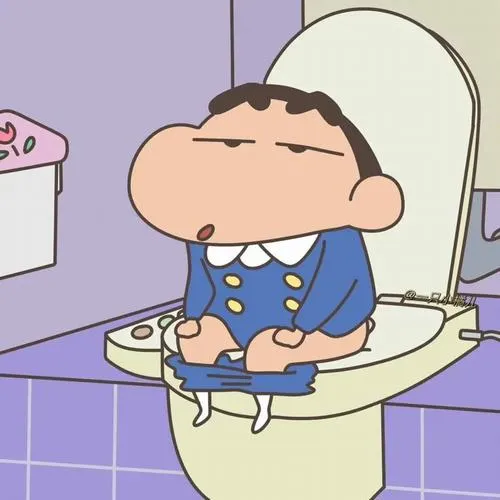 Hình avatar cute Shin hài hước nét vẽ đơn giản