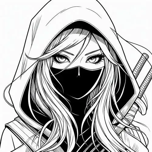 Bố cục cận mặt trắng đen làm nổi vibe ngầu lạnh