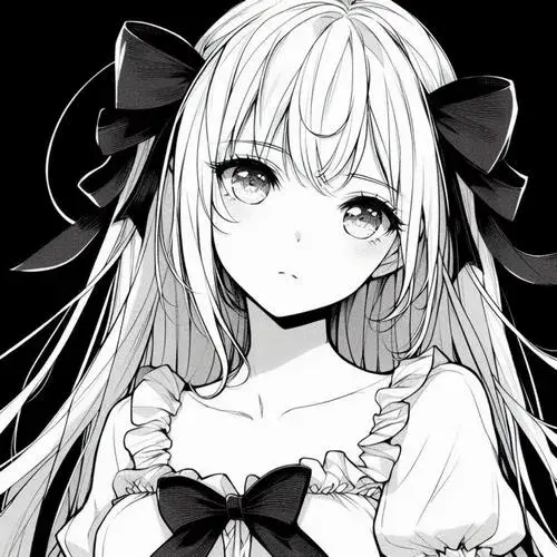 Hình đại diện ngầu nữ với độ tương phản cao