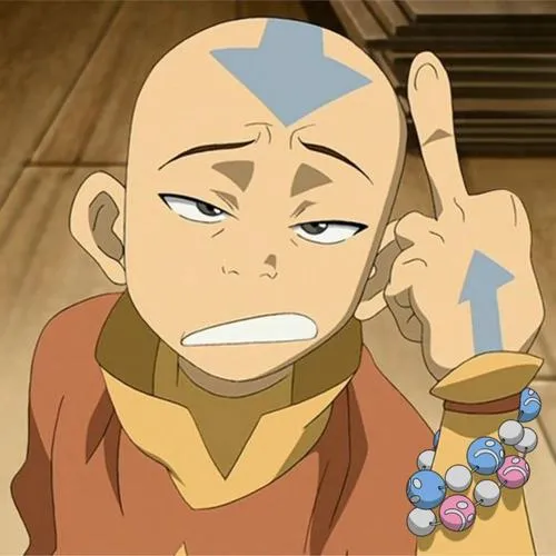 Hình avatar cute phong cách vô tri phản ánh tâm thế không phản ứng