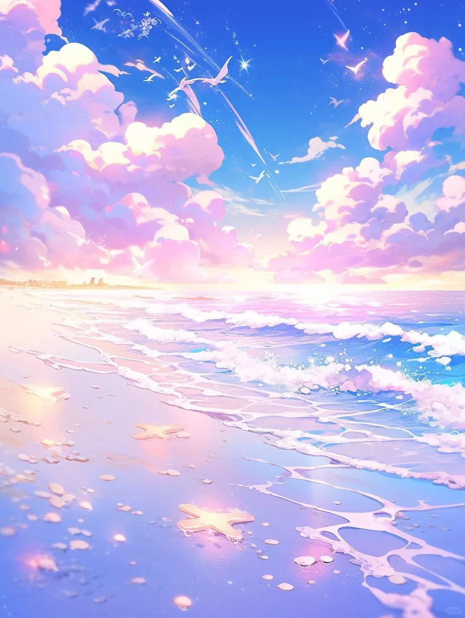 Ảnh avatar bầu trời xanh hợp mood dịu dàng và nữ tính