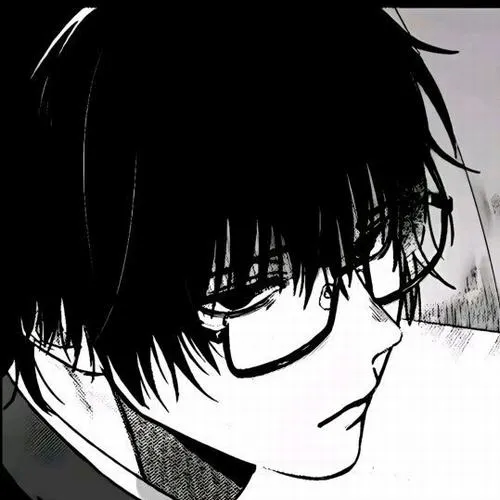 Hình đại diện nam trắng đen ánh sáng gắt cá tính