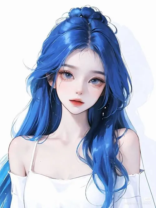 Avatar xanh dương nữ phù hợp nhiều phong cách cá nhân