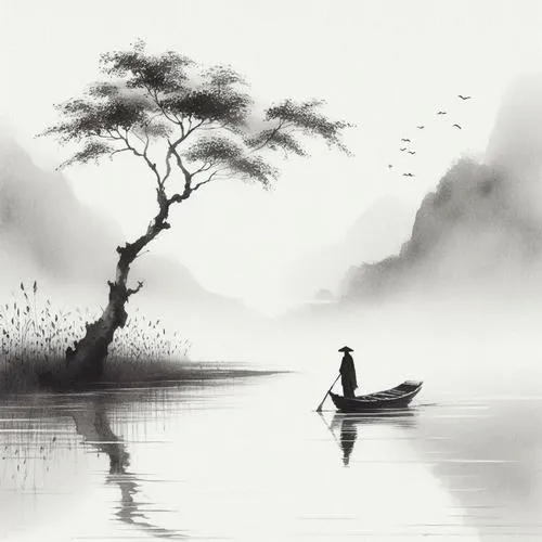 Tranh tương phản cao tạo lớp sáng và vùng tối rõ nét.