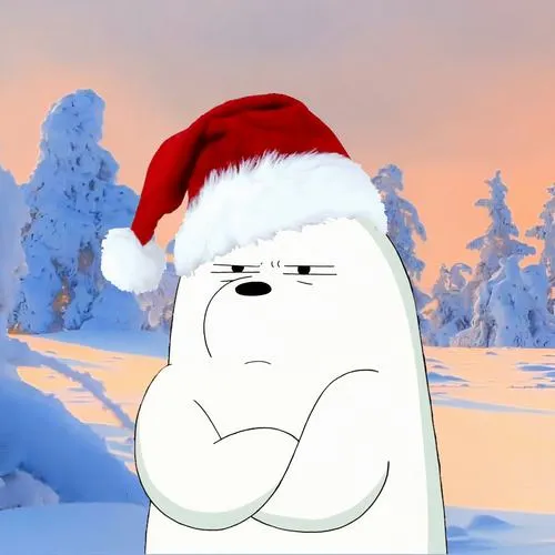 Ảnh hiển thị gấu trắng thân thiện ánh sáng mềm bố cục cận mặt