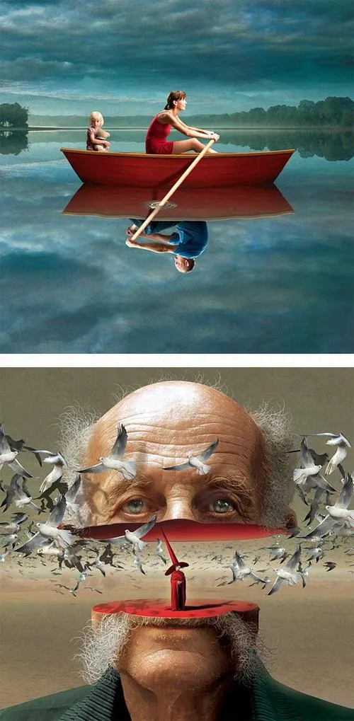 Hình ảnh sáng tác chạm Trường phái trừu tượng đầy tự do