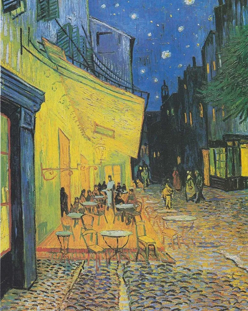 Cà phê vỉa hè trong đêm (Cafe Terrace at Night)