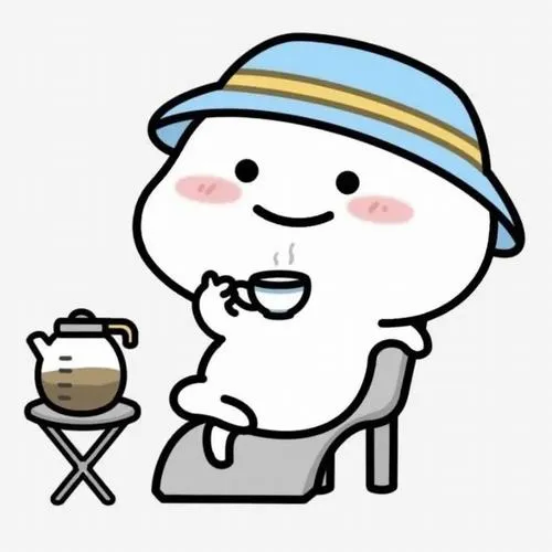 Ảnh cá nhân hoạt hình đơn giản với nét viền mảnh