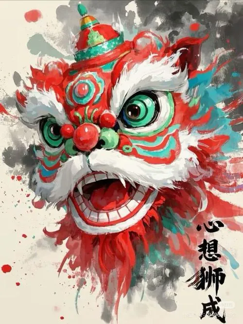 Tết Nguyên Đán rộn ràng với múa lân ngày Tết.