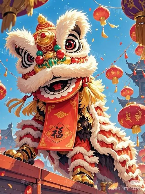 Múa lân sư rồng ngày Tết qua những hình ảnh đầy sức sống