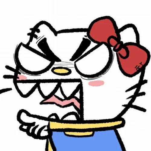 Ảnh cá nhân Kitty trắng dễ nhận diện bền lâu