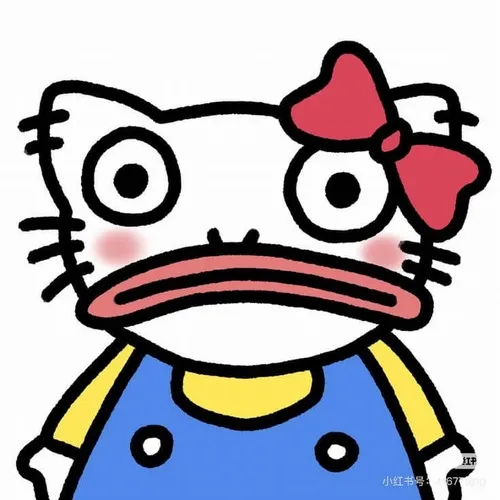 Ảnh cá nhân Kitty pastel đổ bóng mạnh bầu không khí nặng