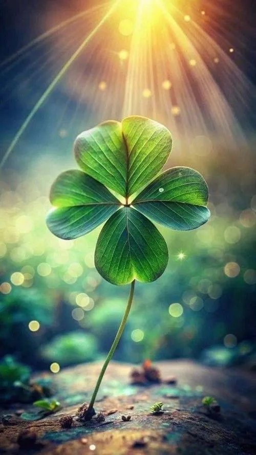 Năng lượng tích cực lan từ cỏ bốn lá