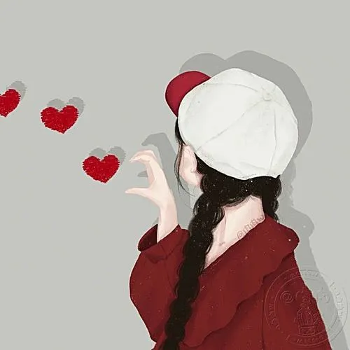 Hình đại diện ngầu làm nổi tông màu lạnh cùng ánh sáng viền