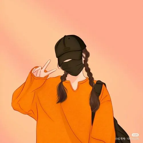 Hình profile anime ngầu thể hiện che mặt tạo cảm giác bí ẩn