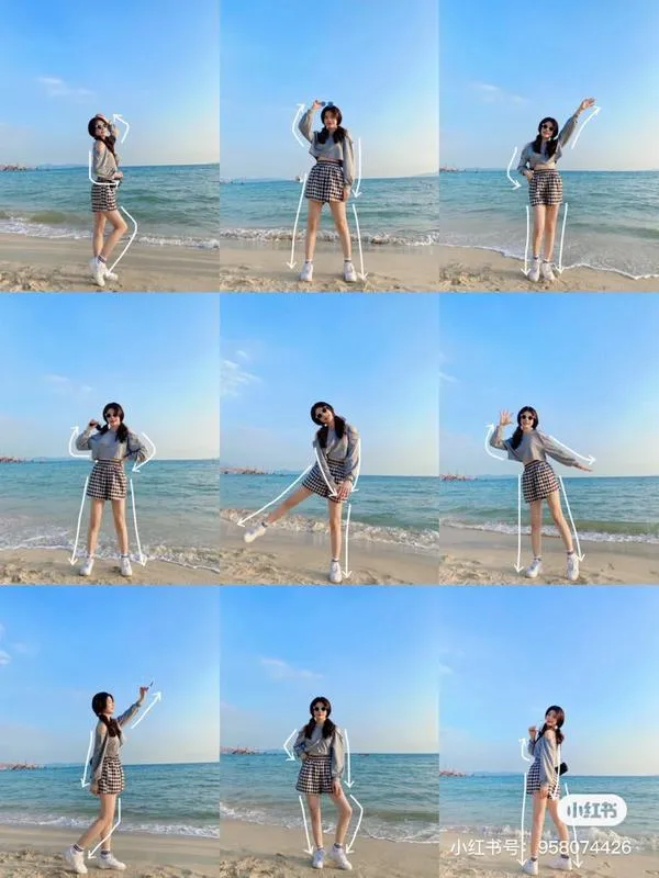 Dáng tương tác với nước biển